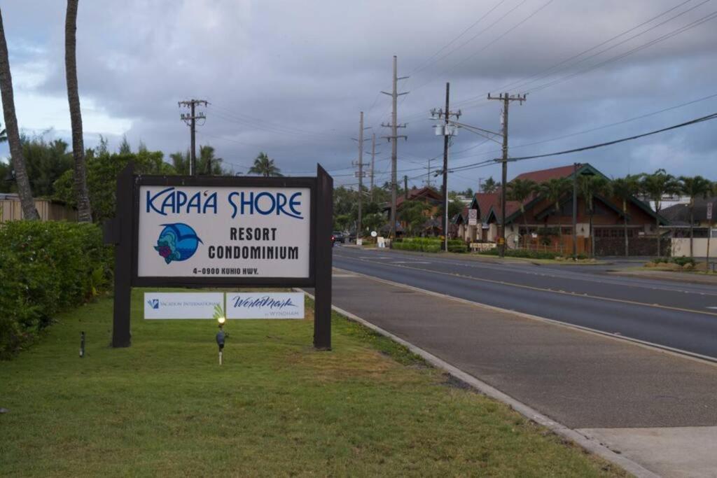 1Br Condo At Oceanfront Resort Kapaa Shore カパア エクステリア 写真