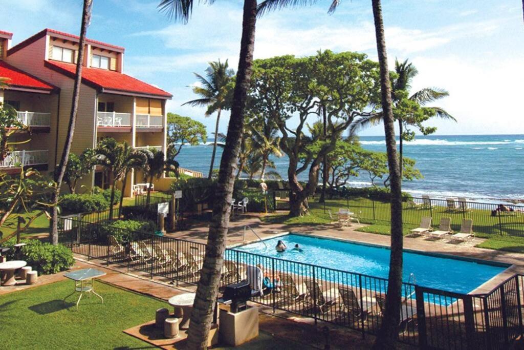 1Br Condo At Oceanfront Resort Kapaa Shore カパア エクステリア 写真
