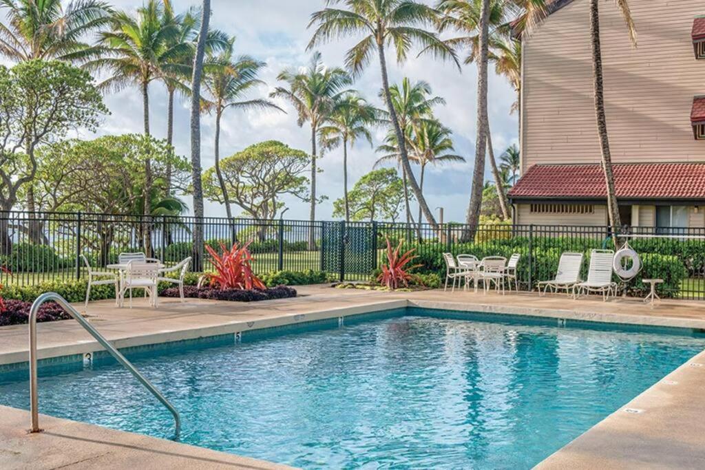 1Br Condo At Oceanfront Resort Kapaa Shore カパア エクステリア 写真